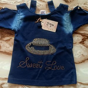 New Denim Set For Baby Girl