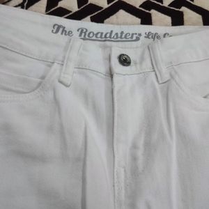Brand New Roadster Off White Bootcut Jeans