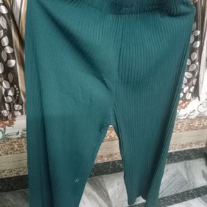 Green Plazzo Pant