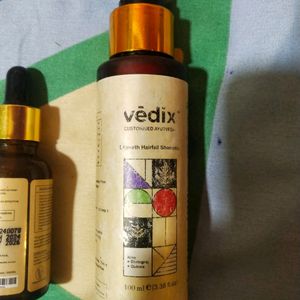 Vedix Hair Fall Control Serum & Shampoo