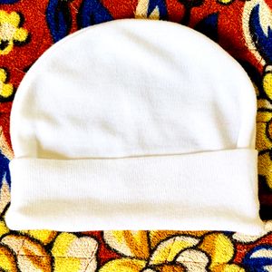 Newborn Baby Cap (White)