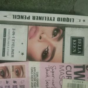 Bella Keen 2in 1Eyeliner And Mascara