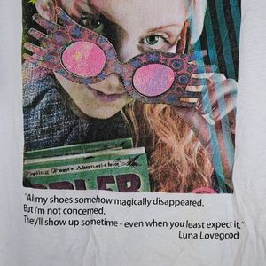 Harry Potter Merch Luna Lovegood Print With Quote