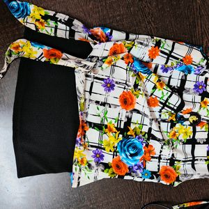 Girls Floral Stylish Top