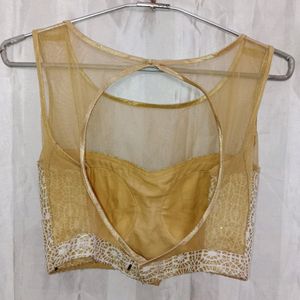 Golden Lehenga Choli