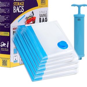 🆕Vacuum Bags for Travel with Hand Pump Airtight