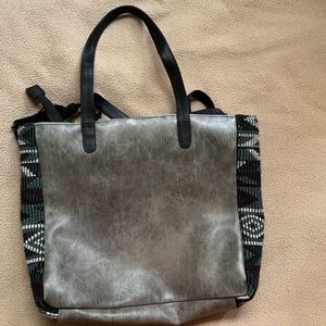 Faux leather Tote bag