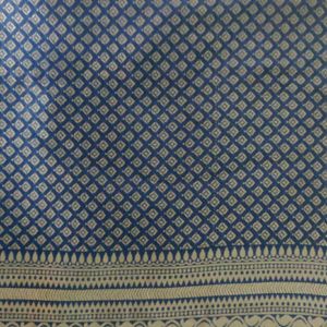 Royal Blue Banarsi Saree