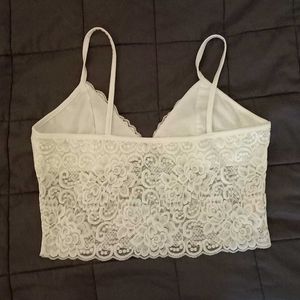 Fancy White Lacey Bralette by Urbanic