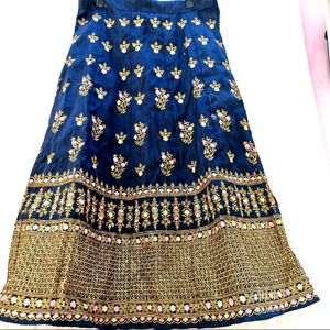 SEMI STITCHED LEHENGA CHOLI DUPPATTA