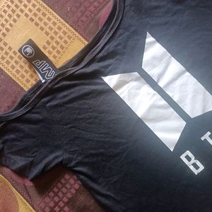 BTS Black Top For Girls