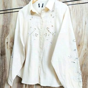 Offwhite Designer Shirt Size-38