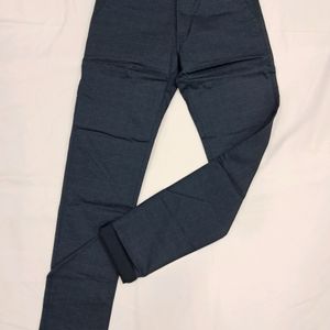 Divide 1101 Men's Blue Cotton Pant