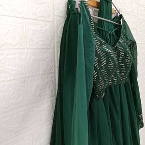 Green Lehengacholi