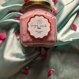 Rose Whipped Sugar Soap Body Scrub