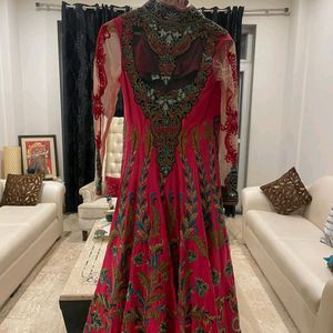 Heavy Embroidery Anarkali Suit