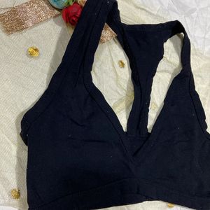 Black Deepnack Made In Itlay Bra