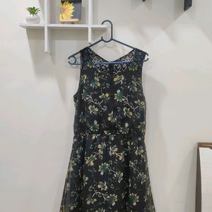 Black Floral Dress