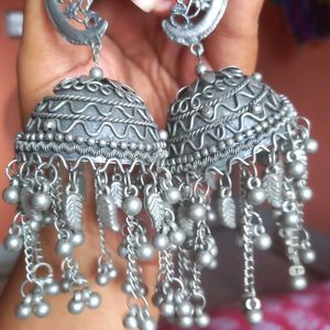 Trendy Oxidized Jhumka