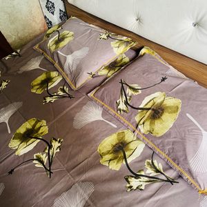 New Bed Sheet Without Pillow Cover