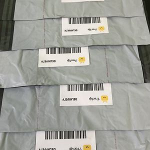 Packing Bags With Shipping Lable