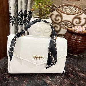 Sabyasachi Inspired white bag