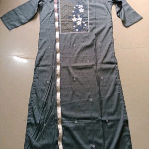 Grey Kurti