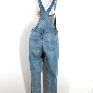 Blue Ripped Dungaree (Women’s)