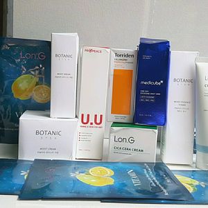 Korean Combo Skincare 12 Cream, Ampoule, Cleanser