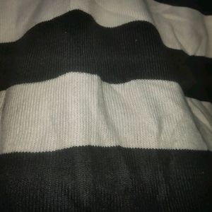 Women Sweater Korean Stripped