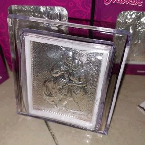 SILVER PLATED RADHA KRISHNA DESIGN ( Offer LIMITED