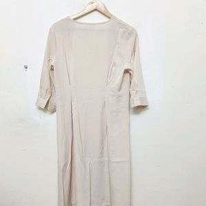 Trendy New Beige Colour Dress For Women