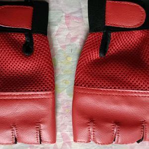 Half Finger Gym Gloves Wrist Support 1pair Only