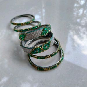 Set Of Handmade Bangles