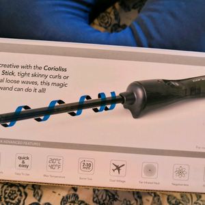 Brand New CORIOLISS CURLING WAND