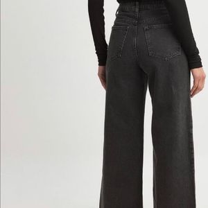 H&M Black WIDE LEG JEANS