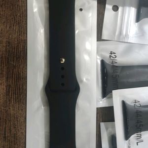 Smart Watch Strap Black Colour