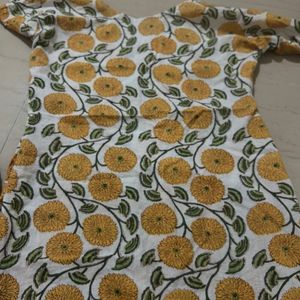 Yellow Summer Kurti