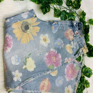 Wild Fable Flower Jeans