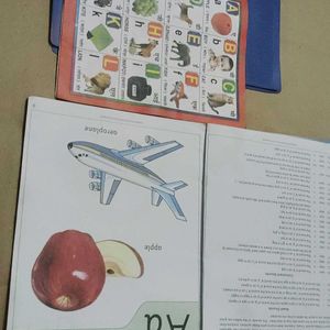 Children Reading And Writing Book Combo