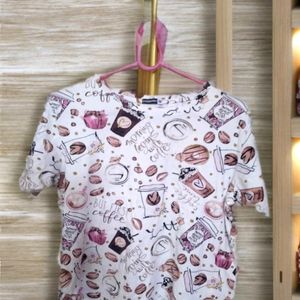 Oversized Aesthetic Printed Tshirt For Women