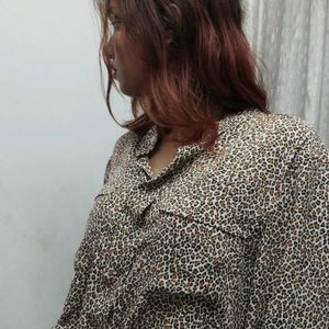 Cheetah Printed Shirt