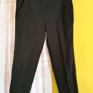 Black Side Zip Trouser