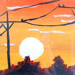 Painting (Sunset Silhouette)