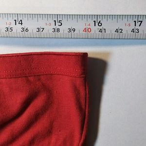 Teusy Briefs Panties (Red)