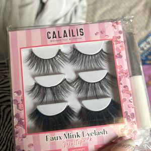 Calailis lashes and glue