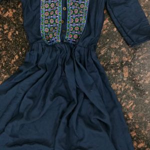 Navy Blue Dress/Kurti 💙