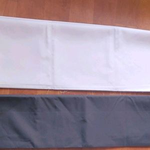 White And Grey Pant Material Cloth (Added Free Buy