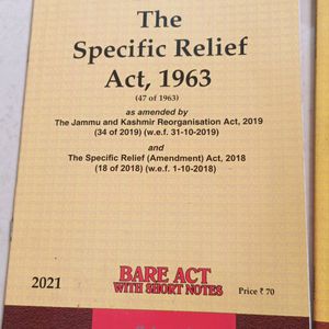 Specific Relief Act