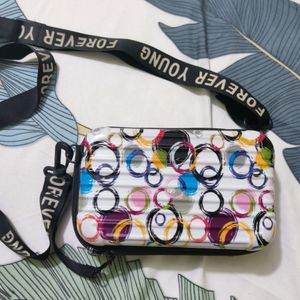 Sale❗❗Multicolor HardCase Sling Bag